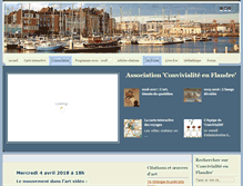Tablet Screenshot of convivialiteenflandre.org